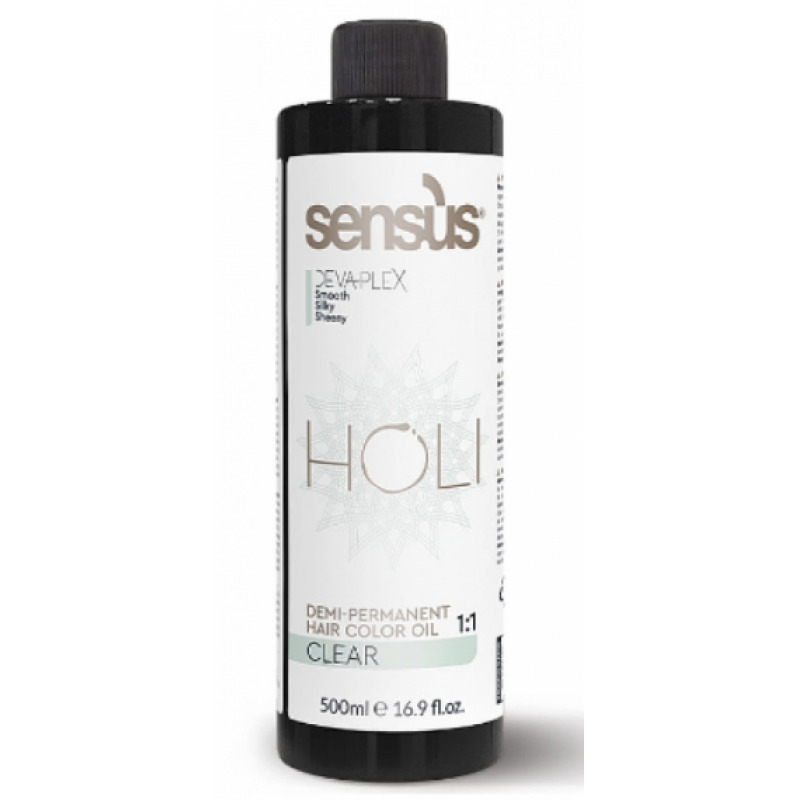 Регулятор інтенсивності кольору Sensus Holi Demi Permanent Color Oil Clear 500 мл Регулятор інтенсивності кольору Sensus Holi Demi Permanent Color Oil Clear 500 мл