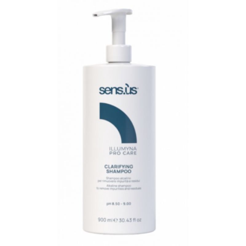 Очищувальний шампунь для підготовки до технічних процедур Sensus Illumyna Pro Care Claryfing Shampoo 900 мл Очищувальний шампунь для підготовки до технічних процедур Sensus Illumyna Pro Care Claryfing Shampoo 900 мл