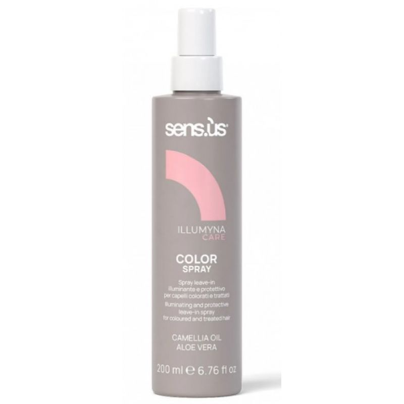 Захисний спрей для фарбованого волосся Sens.ùs Illumyna Color Spray 200 мл Захисний спрей для фарбованого волосся Sens.ùs Illumyna Color Spray 200 мл