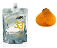 Тонуюча маска 33 Gold Екстра Пігмент Shot Ambition Color Extra Pigment Mask, 200 мл