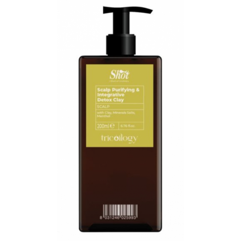 Детокс глина для шкіри голови Shot Scalp Purifying Detox Clay 200 мл Детокс глина для шкіри голови Shot Scalp Purifying Detox Clay 200 мл