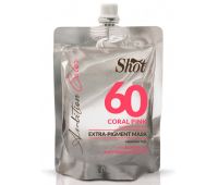 Маска тонуючий Екстра пігмент 60 Coral Pink Shot Ambition Color Extra Pigment Mask 200 мл