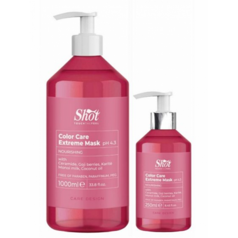 Маска для фарбованого волосся Shot Care Design Color Maschera Маска для фарбованого волосся Shot Care Design Color Maschera
