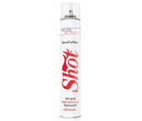 Лак-спрей суперсильної фіксації для волос -  Shot Work Activity Hair Spray Super Extra Strong 490 мл
