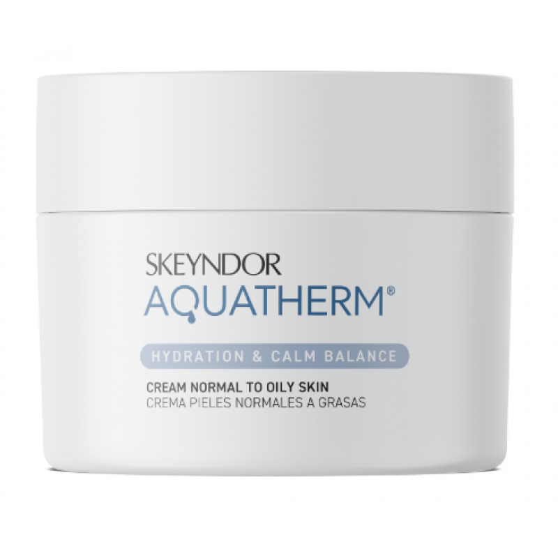 М'який крем для нормальної та жирної шкіри Skeyndor Aquatherm Cream Normal to Oily Skin, 50 мл М'який крем для нормальної та жирної шкіри Skeyndor Aquatherm Cream Normal to Oily Skin, 50 мл