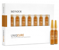 Активний концентрат від пігментних плям та вікової пігментації Skeyndor Uniqcure, 7шт по 2 мл