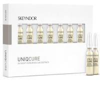 Активний нічний концентрат, що відновлює, 8 годин Skeyndor Uniqcure Bh night repairing concentrate, 7шт по 2 мл