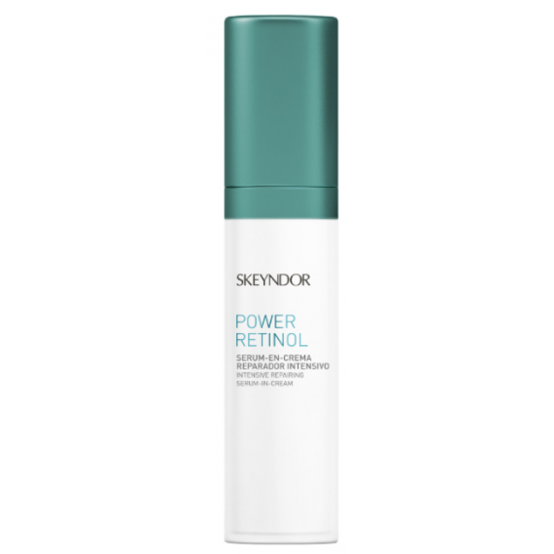 Крем-сироватка, що інтенсивно відновлює, Skeyndor Power Retinol Intensive Repairing Serum-in-Cream, 30 мл Крем-сироватка, що інтенсивно відновлює, Skeyndor Power Retinol Intensive Repairing Serum-in-Cream, 30 мл