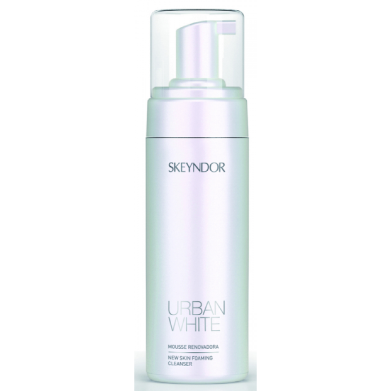 Очищаючий мус із молочною кислотою Skeyndor Urban White New Skin Foaming Cleanser, 150 мл Очищаючий мус із молочною кислотою Skeyndor Urban White New Skin Foaming Cleanser, 150 мл
