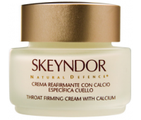 Крем, що зміцнює з кальцієм для шиї та декольте Skeyndor Natural Defence Throat Firming Cream With Calcium, 50 мл Крем, що зміцнює з кальцієм для шиї та декольте Skeyndor Natural Defence Throat Firming Cream With Calcium, 50 мл