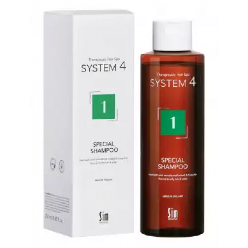 Шампунь №1 для нормальної шкіри голови і схильної до жирності System 4 Climbazole Shampoo 1 Шампунь №1 для нормальної шкіри голови і схильної до жирності System 4 Climbazole Shampoo 1