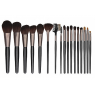 Набор кистей для макияжа, 18 шт Tools For Beauty MiMo Makeup Brush Black Set