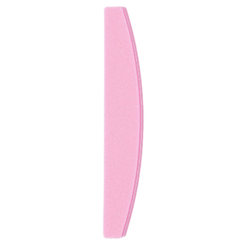 Пилка-баф для ногтей двухторонняя полукруг 100 на 180 розовая Tools For Beauty Пилка-баф для ногтей двухторонняя полукруг 100 на 180 розовая Tools For Beauty
