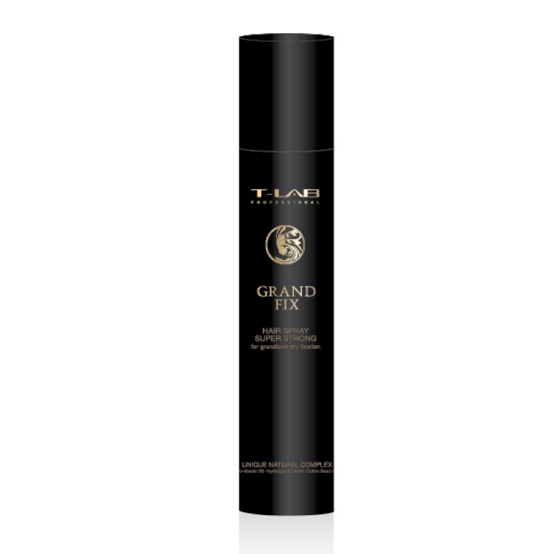 Лак для волосся супер сильної фіксації T-Lab Grand Fix Hair Spray Super Strong 300 мл Лак для волосся супер сильної фіксації T-Lab Grand Fix Hair Spray Super Strong 300 мл