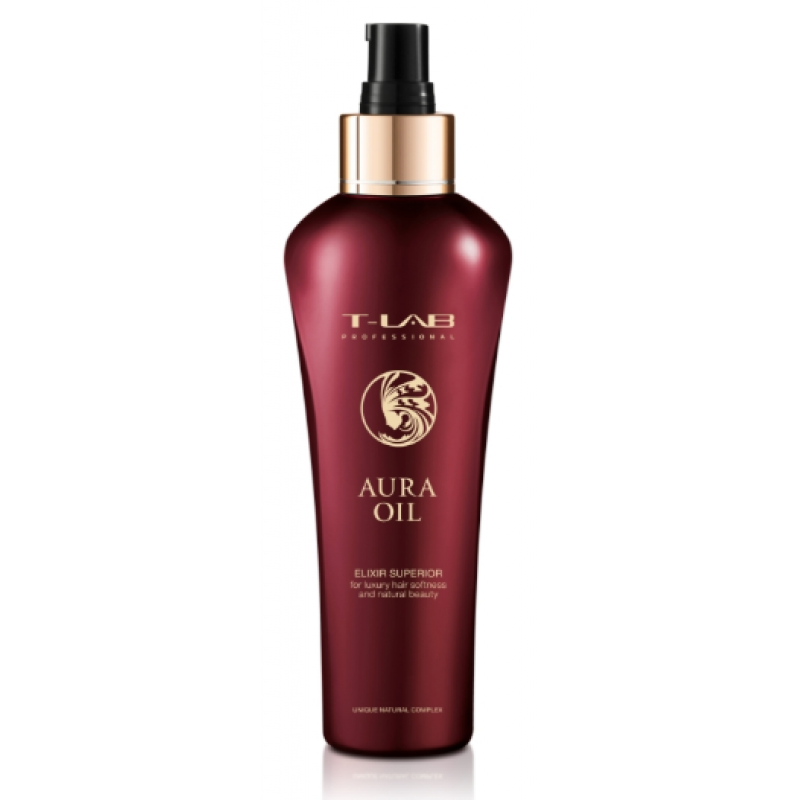 Еліксир для розкішної м'якості і природньої краси T-LAB Professional Aura Oil Elexir Superior 150 мл Еліксир для розкішної м'якості і природньої краси T-LAB Professional Aura Oil Elexir Superior 150 мл
