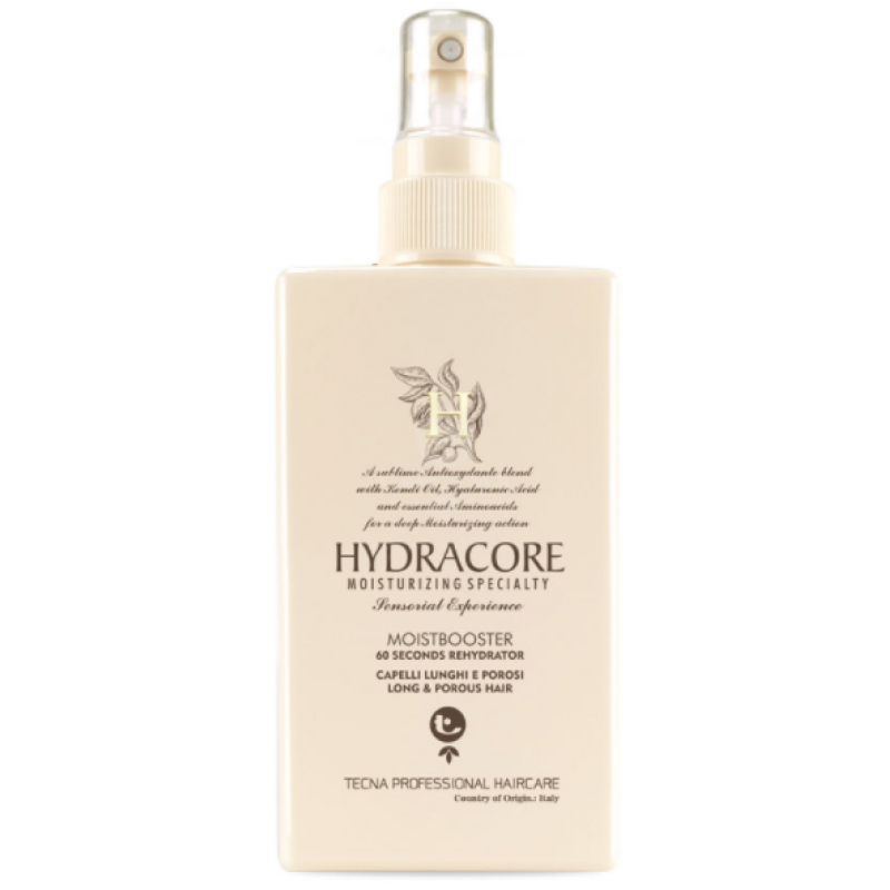 Зволожуючий спрей, що містить гіалуронову кислоту Tecna Hydracore MOISTBOOSTER, 125 мл Зволожуючий спрей, що містить гіалуронову кислоту Tecna Hydracore MOISTBOOSTER, 125 мл