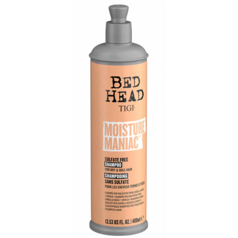 Безсульфатний шампунь для зволоження волосся Tigi Bed Head Moisture Maniac Shampoo 400 мл Безсульфатний шампунь для зволоження волосся Tigi Bed Head Moisture Maniac Shampoo 400 мл