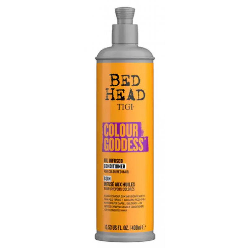 Кондиціонер для фарбованого волосся Tigi Bed Head Color Goddess Conditioner For Coloured Hair, 400 мл Кондиціонер для фарбованого волосся Tigi Bed Head Color Goddess Conditioner For Coloured Hair, 400 мл