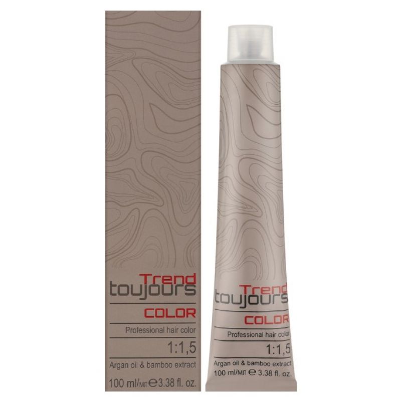 Крем-фарба з вмістом аміаку Trend Toujours Color Professional Color Care, 100 мл Крем-фарба з вмістом аміаку Trend Toujours Color Professional Color Care, 100 мл