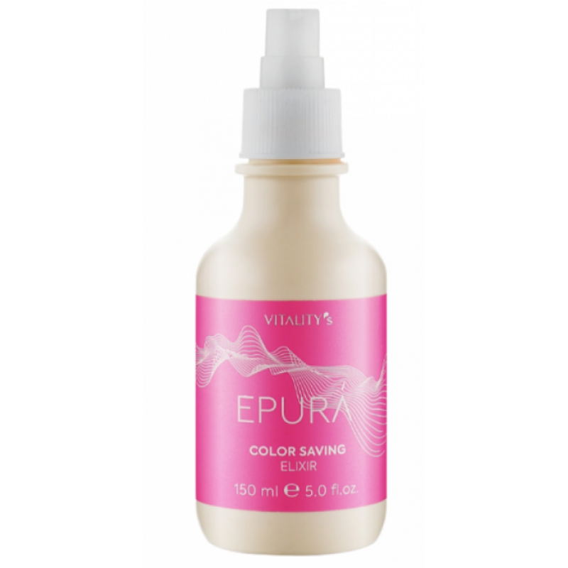 Еліксир для захисту стійкості кольору - Vitality's Epura Color Saving Elixir 150 мл Еліксир для захисту стійкості кольору - Vitality's Epura Color Saving Elixir 150 мл