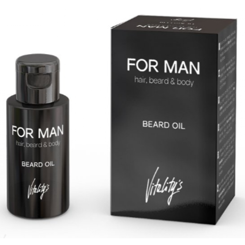 Олія для догляду за бородою Vitalitys For Man Beard Oil, 30 мл Олія для догляду за бородою Vitalitys For Man Beard Oil, 30 мл