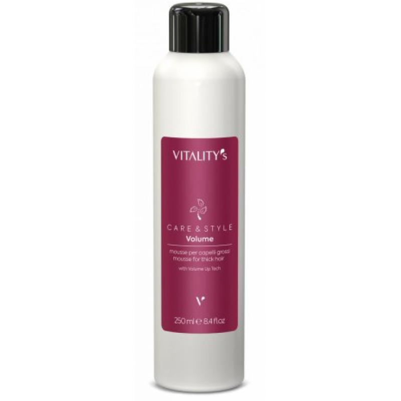 Мус для густого волосся - Vitality's Care Style Volume Thick Hair Mousse 250 мл Мус для густого волосся - Vitality's Care Style Volume Thick Hair Mousse 250 мл
