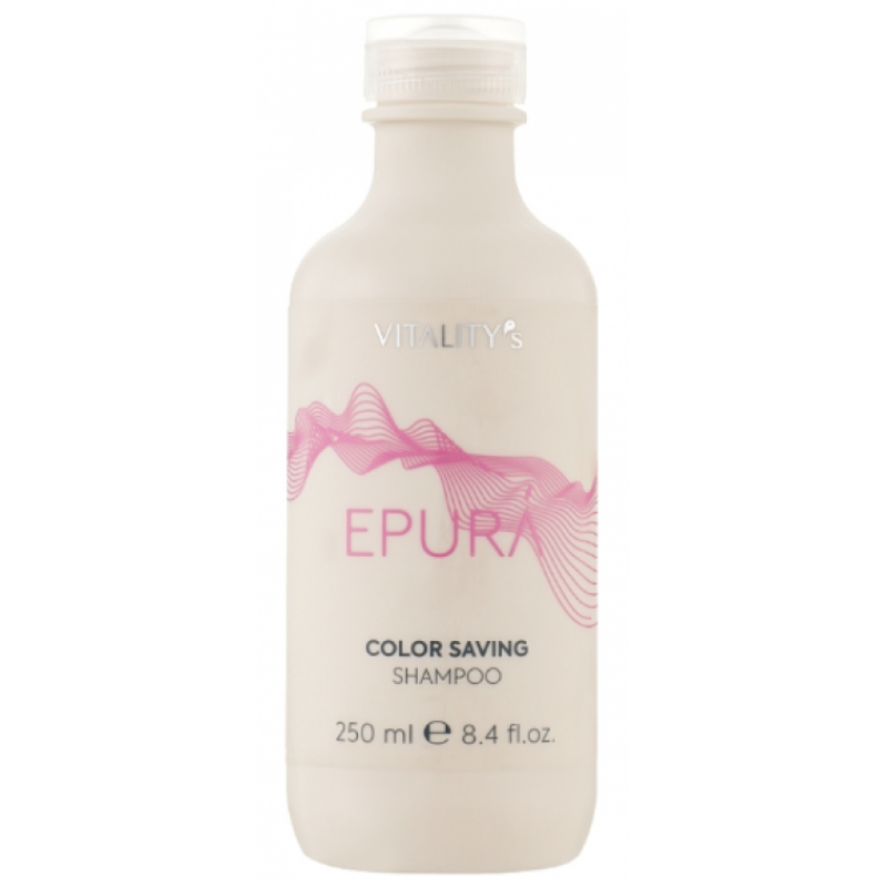Шампунь для збереження стійкості кольору - Vitality's Epura Color Saving Shampoo 250 мл Шампунь для збереження стійкості кольору - Vitality's Epura Color Saving Shampoo 250 мл