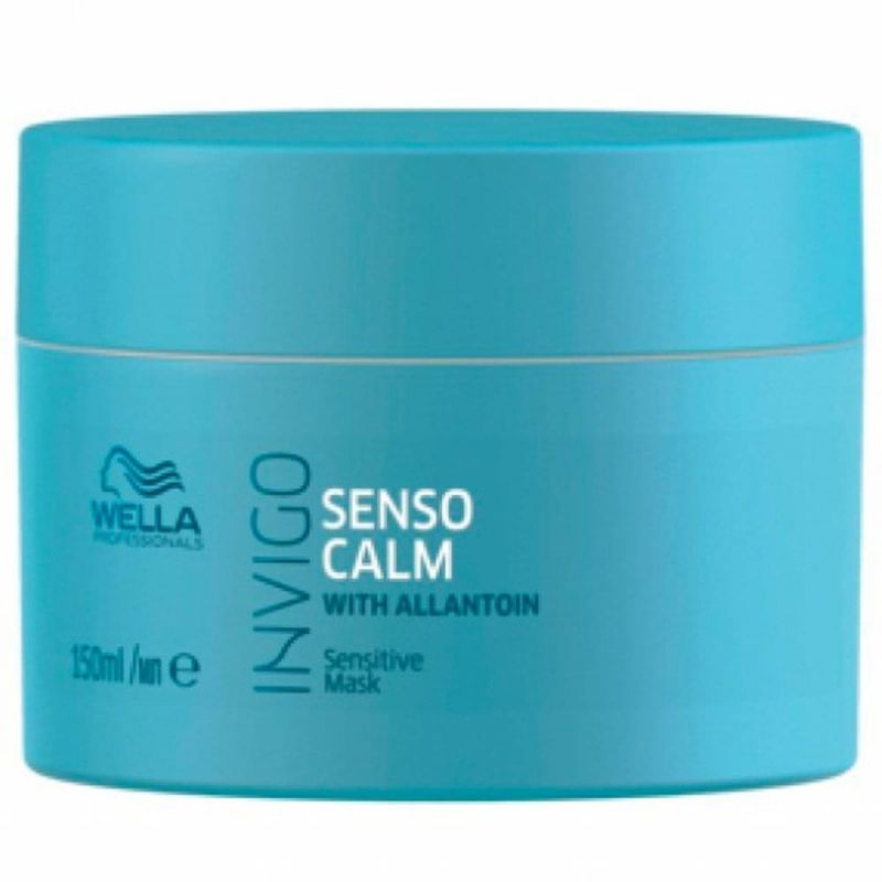 Маска для чутливої шкіри голови з алантоїном Wella Professionals Invigo Senso Calm Sensitive Mask 150 мл Маска для чутливої шкіри голови з алантоїном Wella Professionals Invigo Senso Calm Sensitive Mask 150 мл