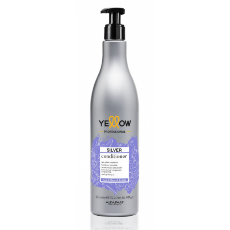 Кондиціонер для світлого та сивого волосся - Yellow Silver Conditioner 500 мл Кондиціонер для світлого та сивого волосся - Yellow Silver Conditioner 500 мл