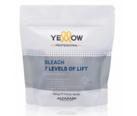 Порошок для знебарвлення волосся до 7 тонів - Yellow Bleach 7 Levels of Lift 500 гр Порошок для знебарвлення волосся до 7 тонів - Yellow Bleach 7 Levels of Lift 500 гр