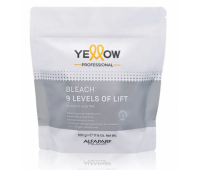 Порошок для знебарвлення волосся до 9 тонів - Yellow Bleach 9 Levels of Lift 500 гр Порошок для знебарвлення волосся до 9 тонів - Yellow Bleach 9 Levels of Lift 500 гр