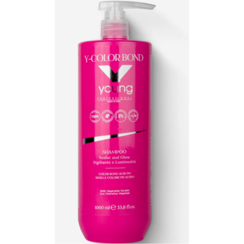 Шампунь після фарбування волосся Young Y-Color Bond Shampoo 1000 мл Шампунь після фарбування волосся Young Y-Color Bond Shampoo 1000 мл