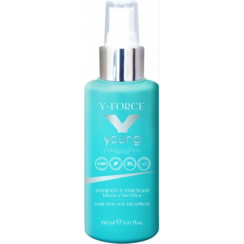 Відновлюючий антивіковий спрей Young Y-Force Hair Anti-Age Treatment 150мл Відновлюючий антивіковий спрей Young Y-Force Hair Anti-Age Treatment 150мл