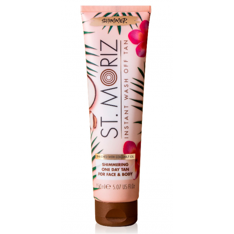 Бронзатор з легким ефектом засмаги St.Moriz Coconut Tan Instant Wash Off Tan 150 мл Бронзатор з легким ефектом засмаги St.Moriz Coconut Tan Instant Wash Off Tan 150 мл
